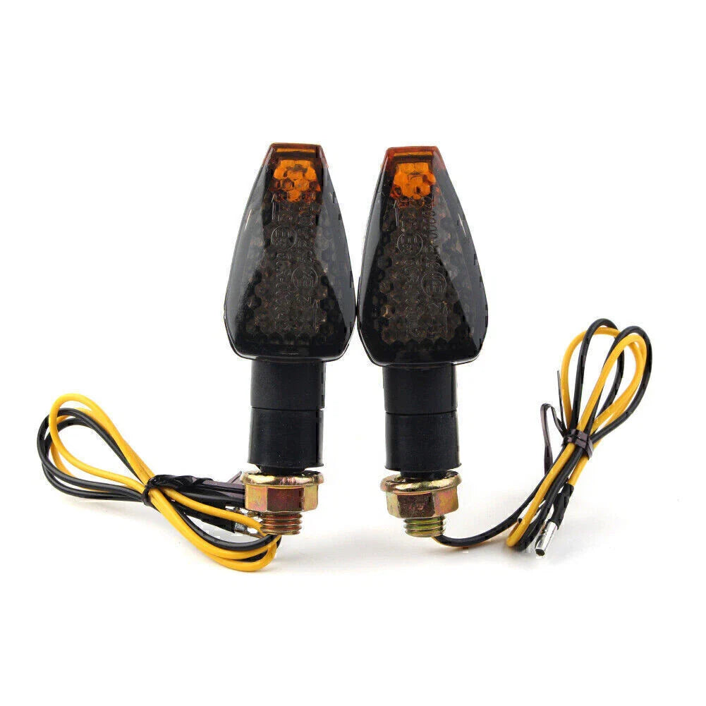 LED Motorcycle Turn Signal Indicators Blinkers Lights for Mini 14