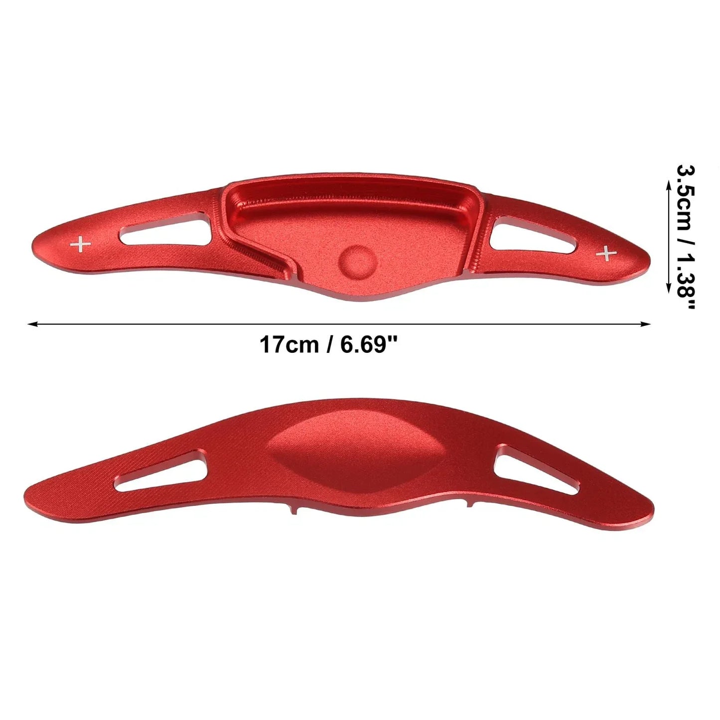Steering Wheel Paddle Set for Hyundai Elantra Sport (2017-2019) Aluminum Red