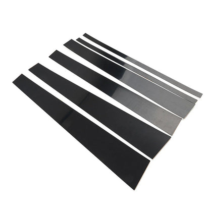 6pcs Black Center Pillar Posts Trim for Ford Expedition, Navigator (1997-2016)