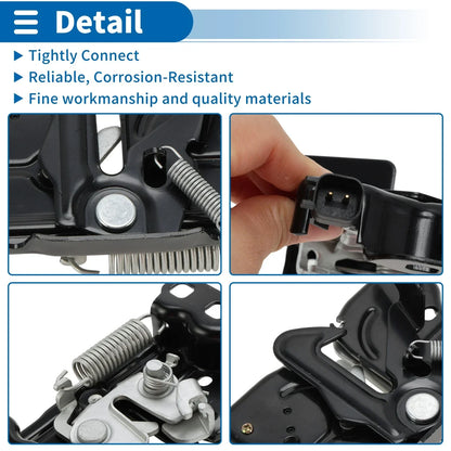 Hood Latch Assembly for Dodge Challenger (2011-2015) - 1 x Quality Parts