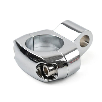 Handlebar Mirror Mount Clamp for Harley Dyna Fatboy