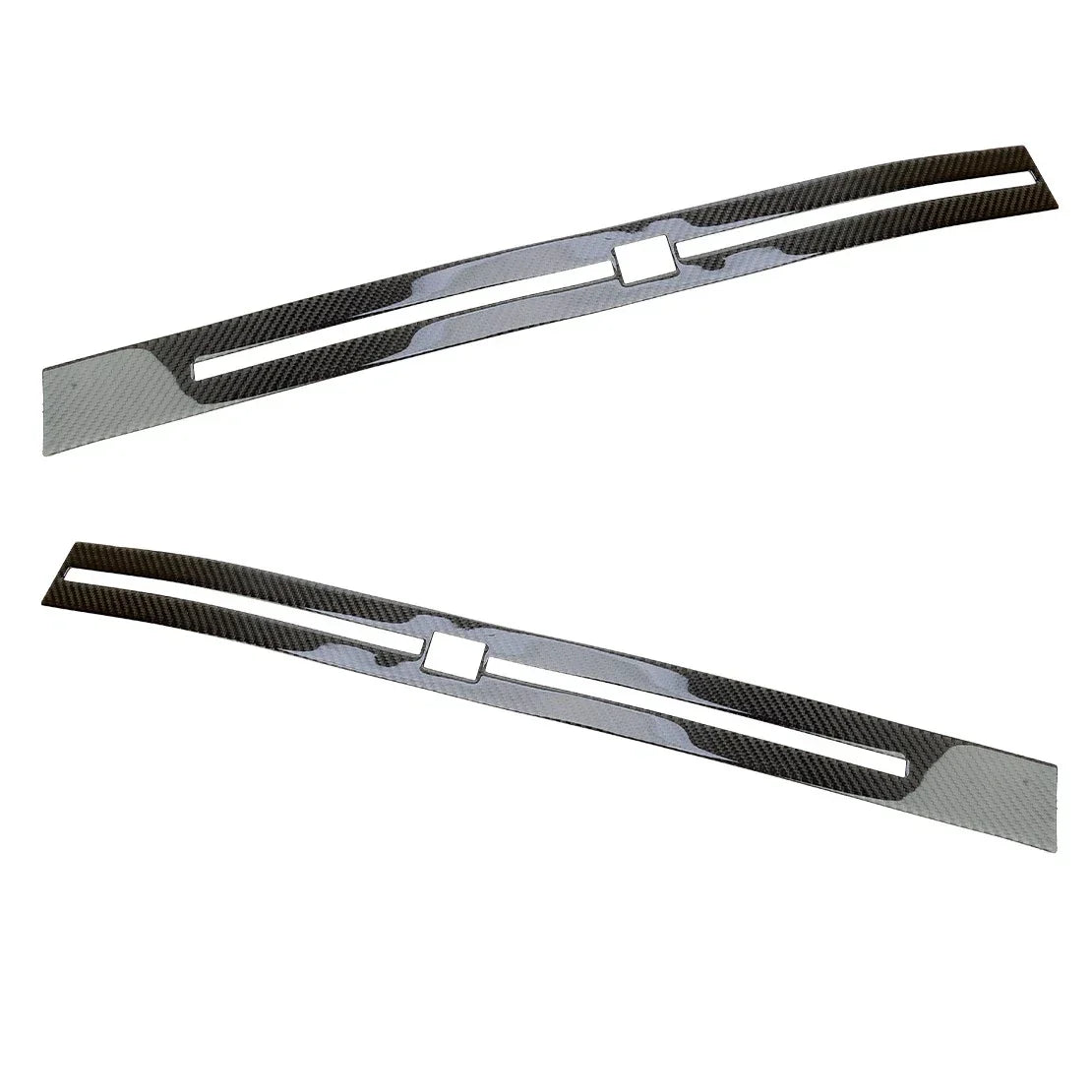 Door Sill Protectors for Nissan GTR R35 (2007-2019) - Red 2 x Protectors