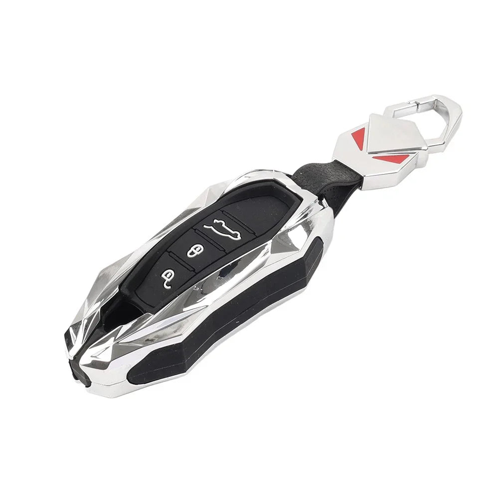 Smart Key Fob Cover Case for Porsche Cayenne Panamera 911 Macan (2010-2023)