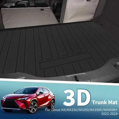 Cargo Liner Rear Trunk Mat for Lexus NX NX250 NX350 NX350h NX450h+ (2022-2024)