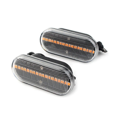 LED Side Marker Lights for Volkswagen VW Bora Golf 3 4 Amber Clear