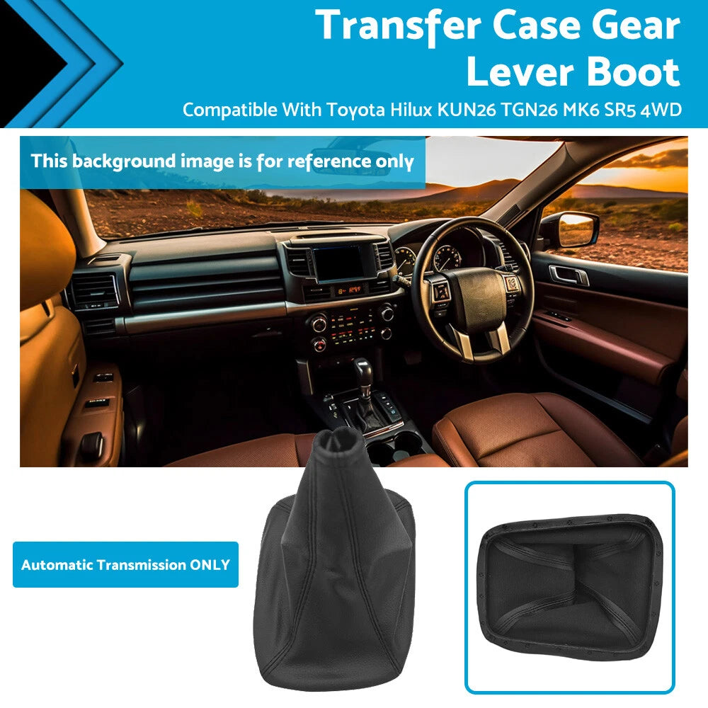 Gear Shift Boot Cover for Toyota Hilux KUN26 TGN26 MK6 4WD (2005-2015)