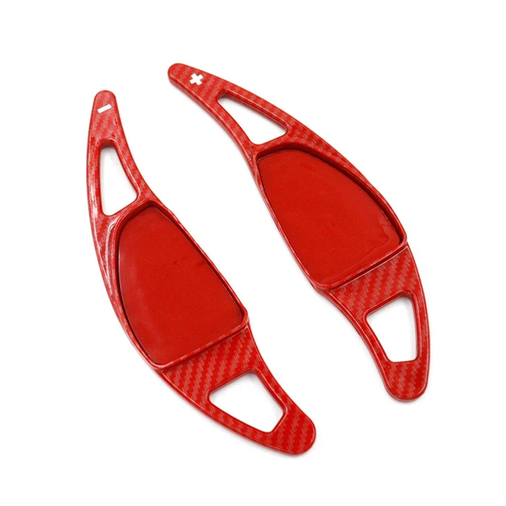 Carbon Red Steering Wheel Shift Paddle Extensions for MG5 MG7 (23-25)