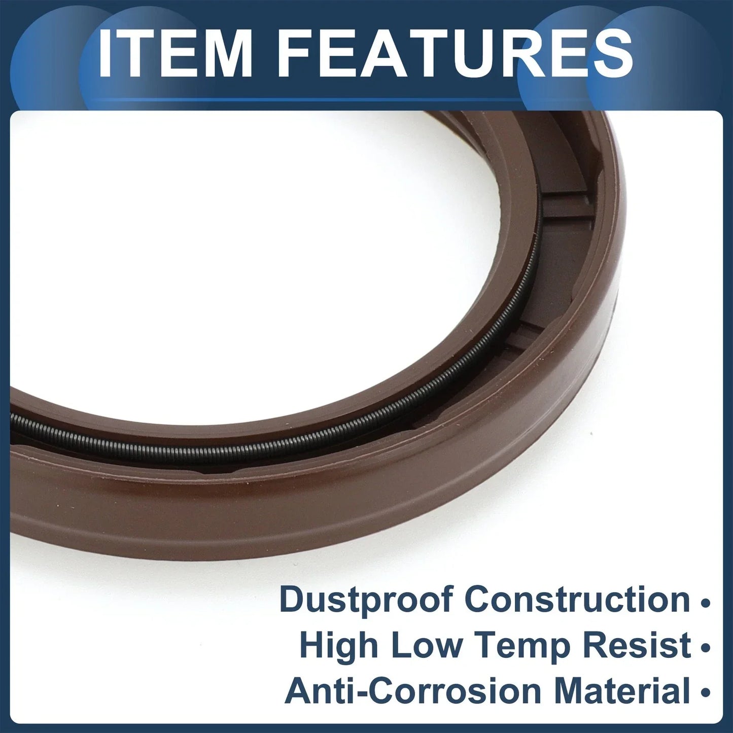 Front Crankshaft Oil Seal for Lexus LX 450 1996-1998 4.5L (1996-1998)