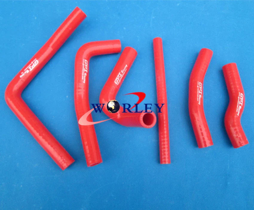 Silicone Radiator Hose for Honda CR250 CR250R 2000-2001 ( Blue)