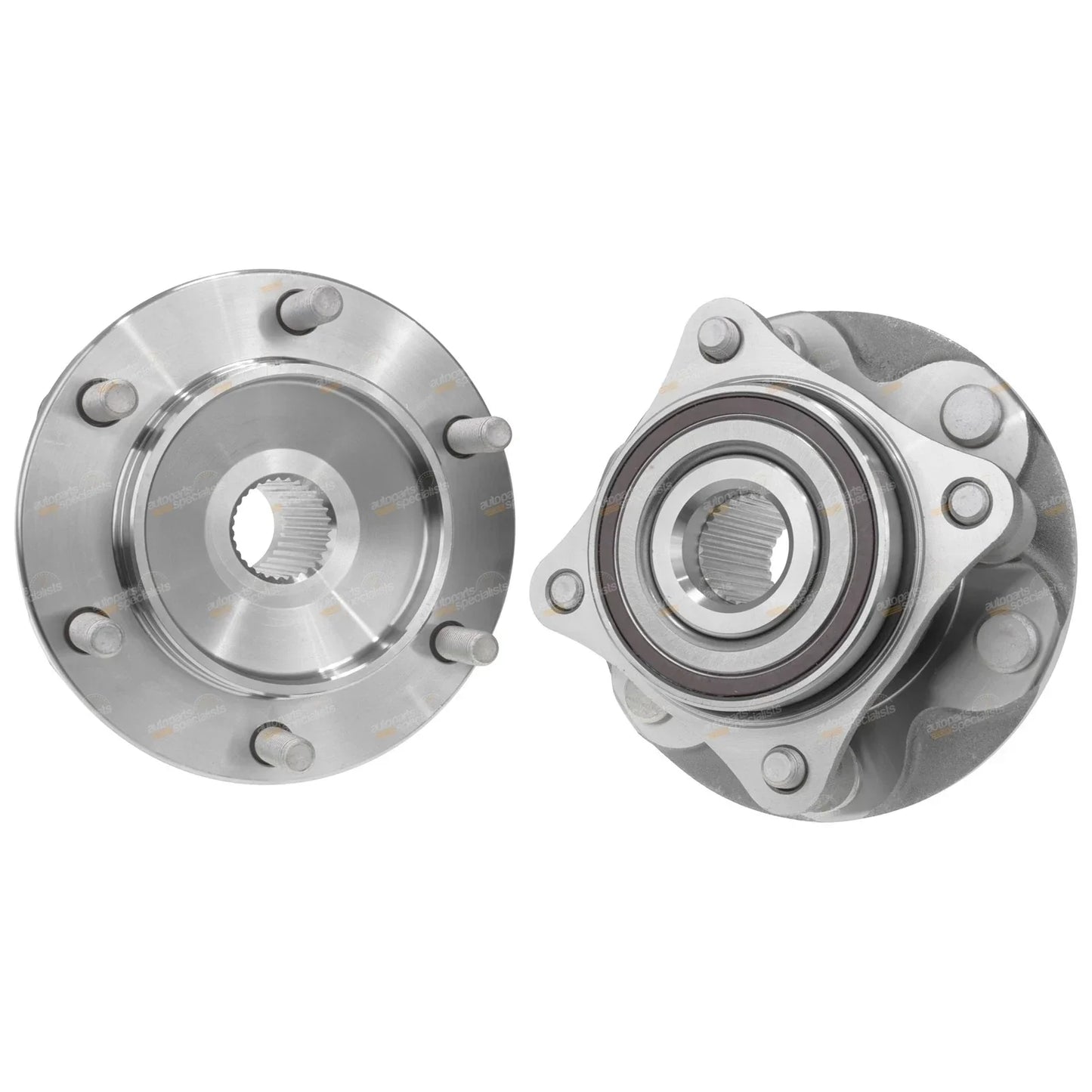 2 x Front Wheel Bearing Hubs for Toyota Hilux GGN125/GUN125/GUN126 (2015–2019)