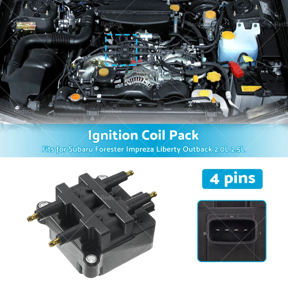 Ignition Coil Pack for Subaru Forester, Impreza, Liberty, Outback 2.0L 2.5L