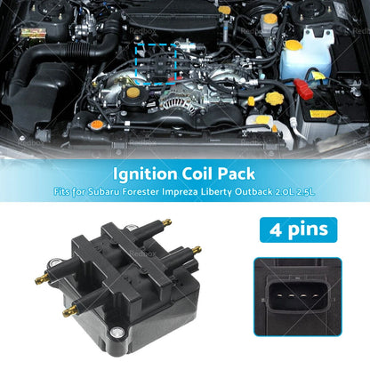 Ignition Coil Pack for Subaru Forester, Impreza, Liberty, Outback 2.0L 2.5L