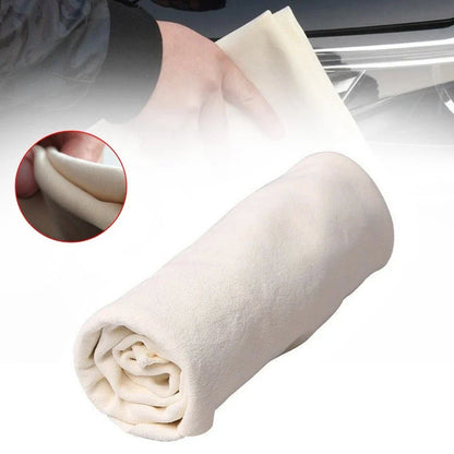 Chamois Leather Cleaning Cloth Washing Towel Mop for Mirrors Glasses Car