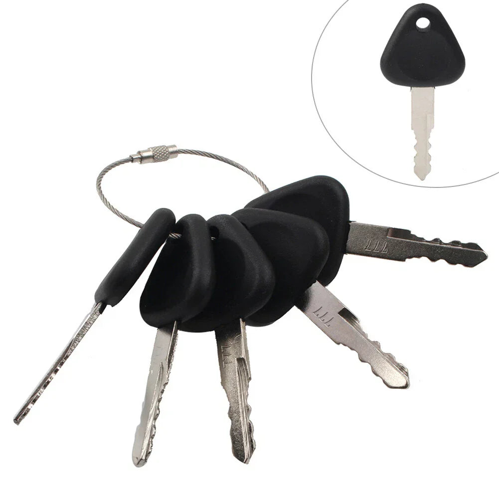 5 x Ignition Keys for Volvo Excavator Grader Dozer Dumper Heavy Equipment