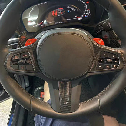 Carbon Fiber Paddle Shifter for BMW G20 G22 G30 G80 G01 X3 X4 X5 (2019-2023)