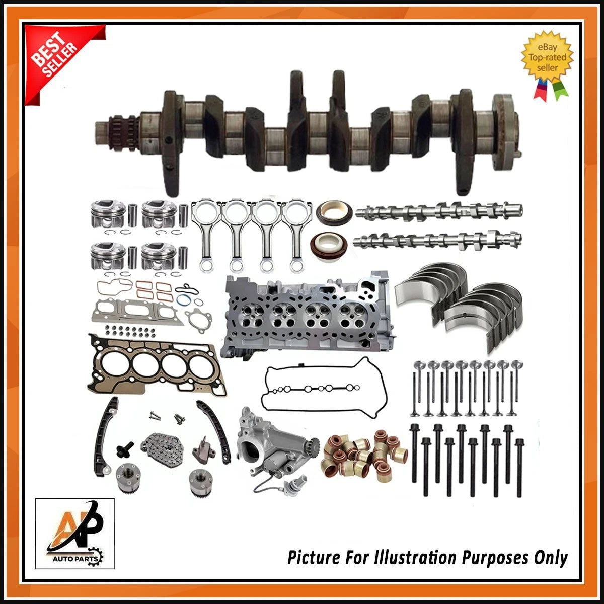 Crankshaft Genuine Used for Nissan 1.2 DIG T HR12DDT (2010–2020)