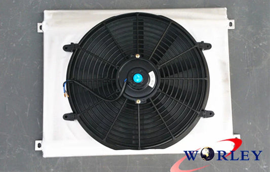 Aluminum Radiator, Shroud & Fan for Ford Fairlane, Mustang (1963-1969)