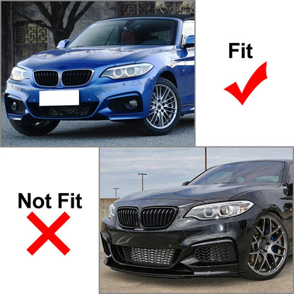 Fog Lamp Grill with Light Hole for BMW 2 Series F22 F23 M Sport (2014-2021)