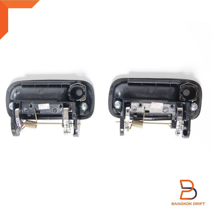 Chrome Front Outer Door Handle Pair for Toyota Hilux 4Runner (1988-1997)