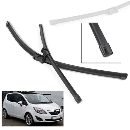 Front Windshield Wiper Blades  for Opel Meriva (2010-2017)