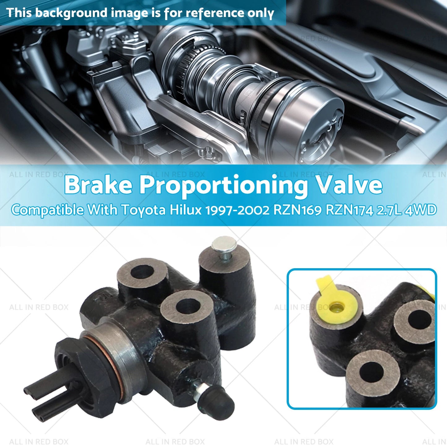 Brake Proportioning Valve for Toyota Hilux 1997-2002 (RZN169, RZN174)