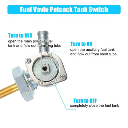 Motorcycle Fuel Valve Petcock for Honda CB1 NSR250 (1988-1996)