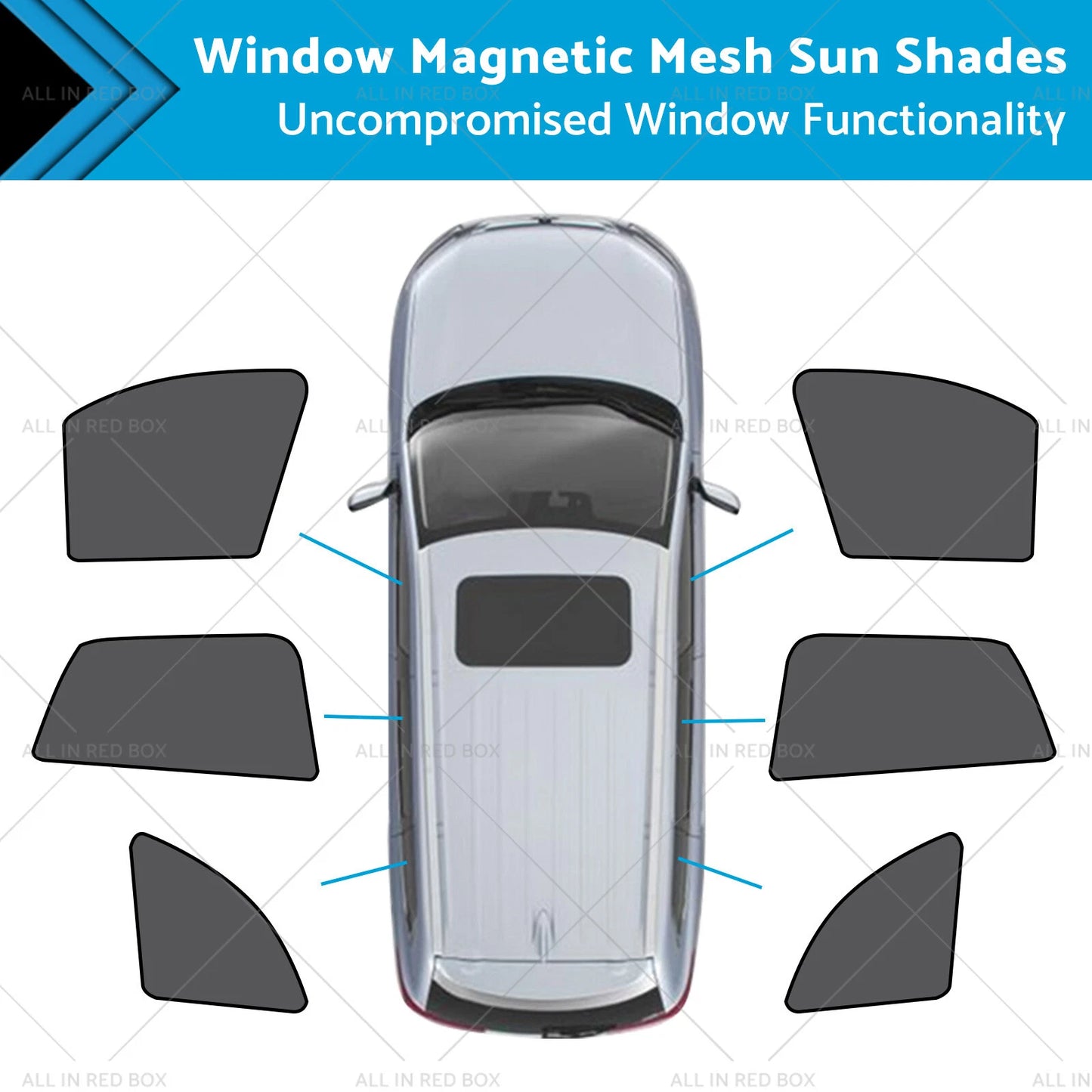 Magnetic Mesh Sun Blind Shades for BMW X1 E84 (2010-2015)