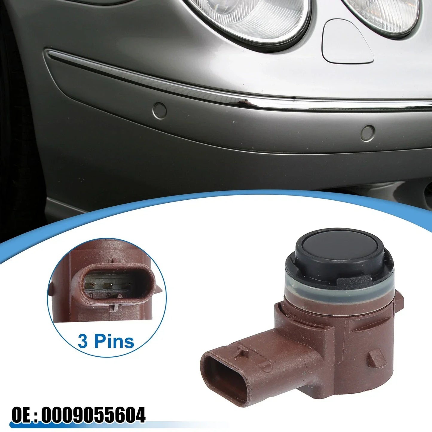 Bumper PDC Backup Reverse Assist Sensor for Mercedes E-Class (2017-2023)