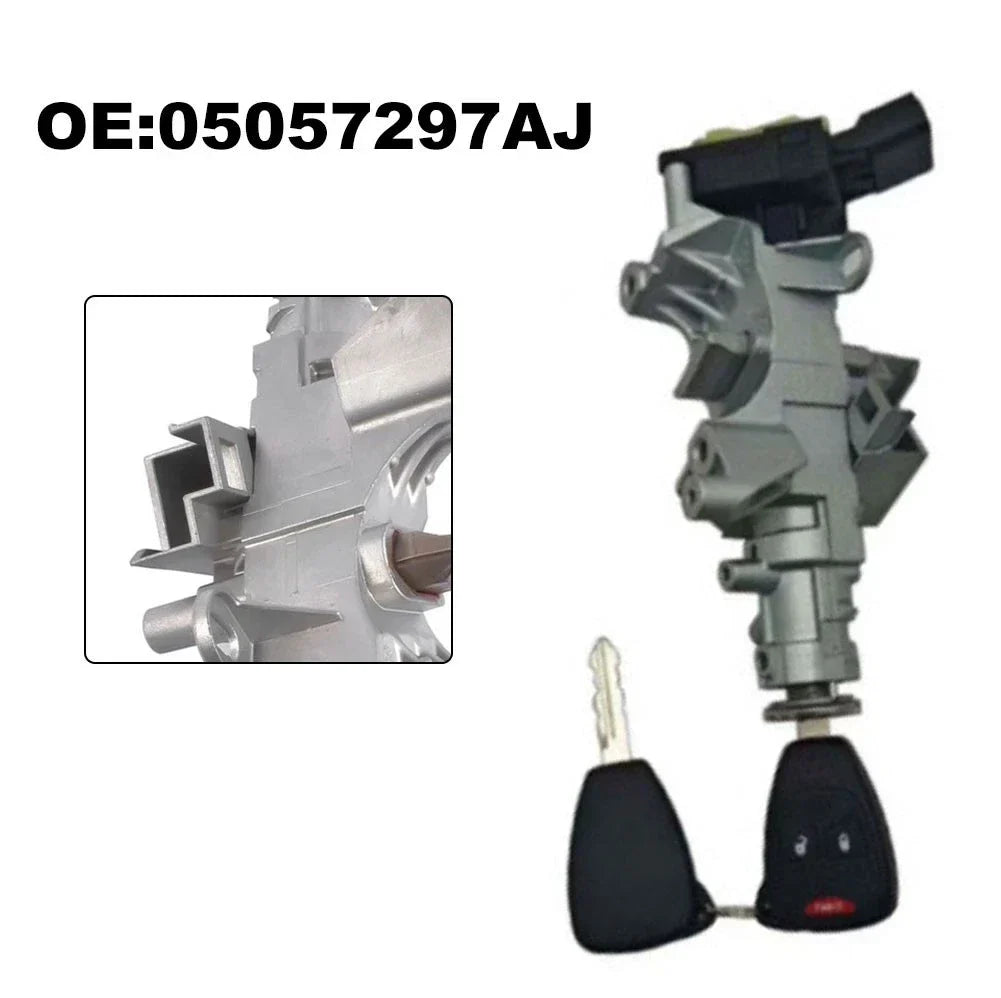 Steering Column Switch Housing With Key for Chrysler Vehicle Models