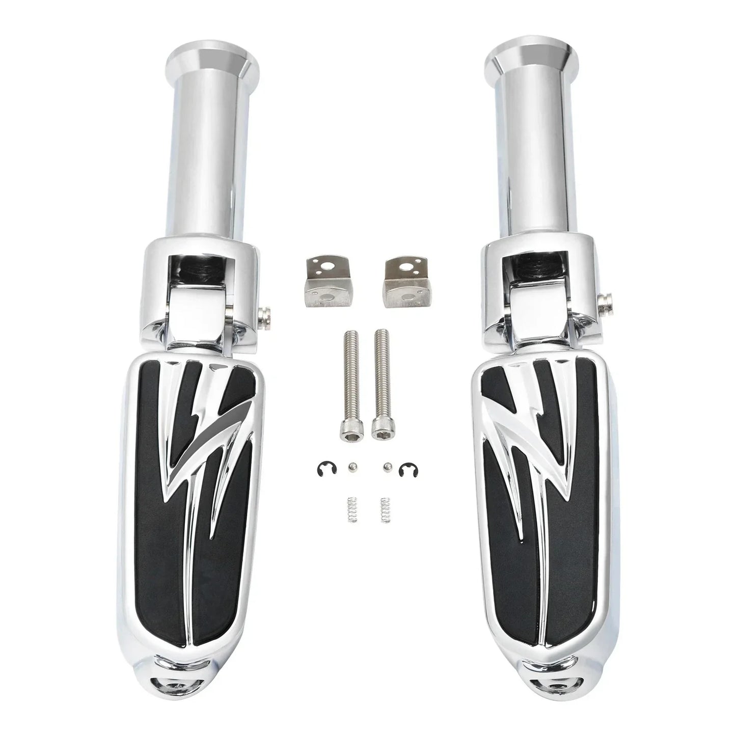 Driver & Passenger Footpegs Bracket for Harley Fat Bob Low Rider (2018-2025)