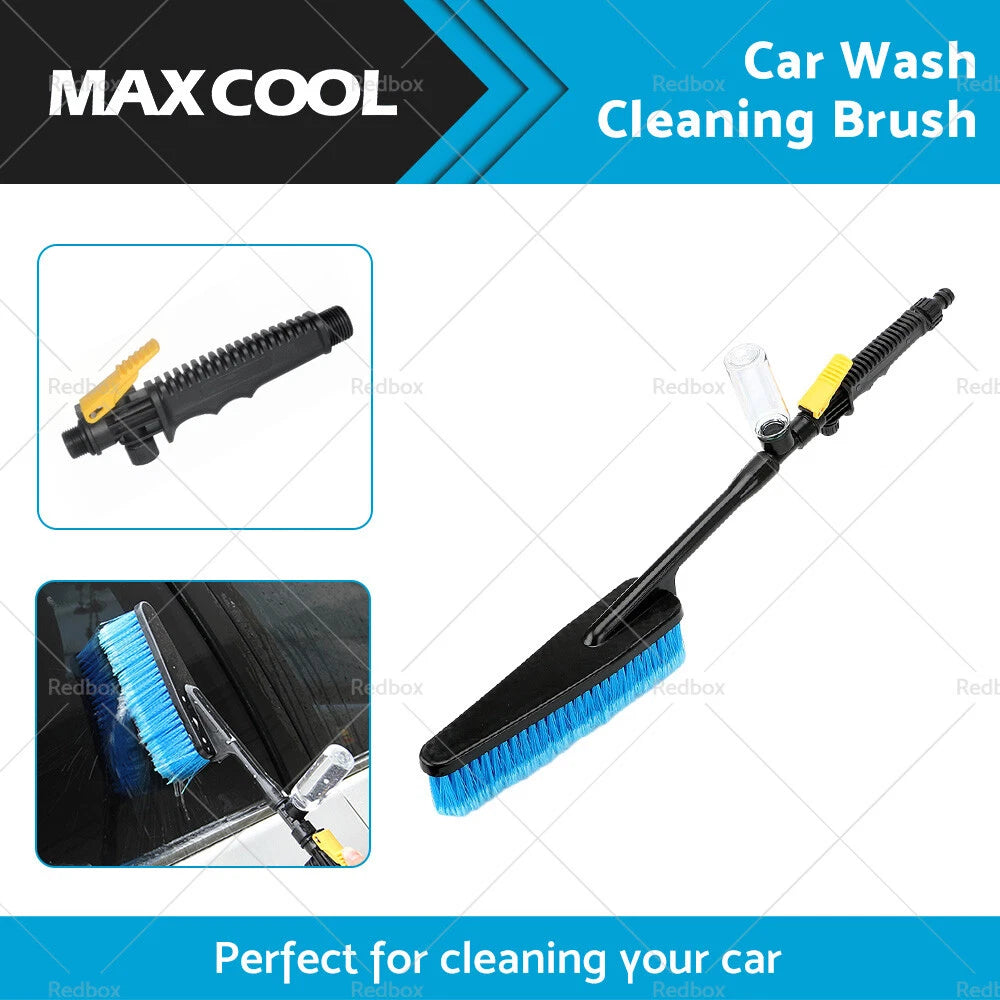 Car Cleaning Wash Brush Tool Long Handle Foam Bottle for Various Models