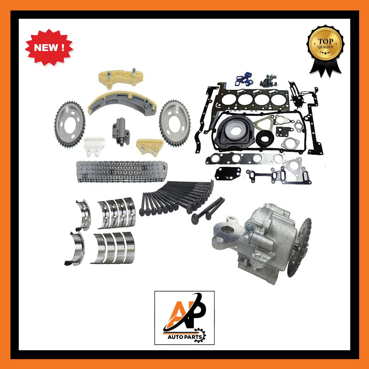 Engine Timing Chain Kit Replacement for Ford Ranger 2.4 TDCi (2011–2018)