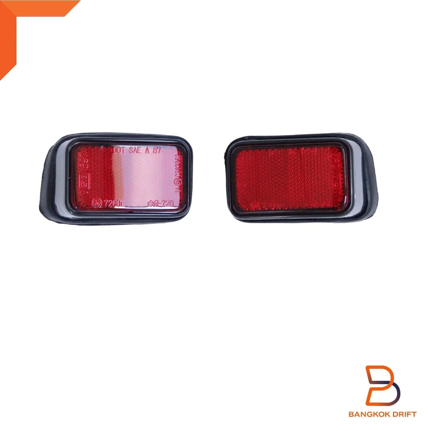 Rear Bumper Reflectors  Red for Toyota Hilux SR5 (1997-2005)
