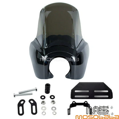 Front Fairing & Windshield w/Headlight Bracket for Harley Low Rider (2020-2023)