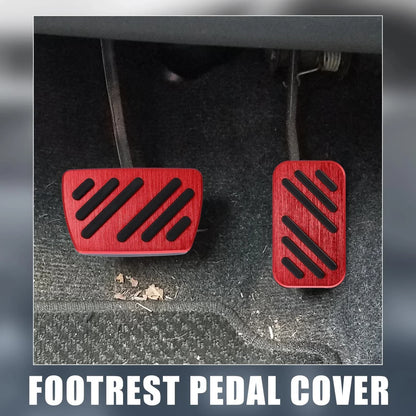 2 x Gas Accelerator Pedal Covers for Honda Accord (2013-2022) Red