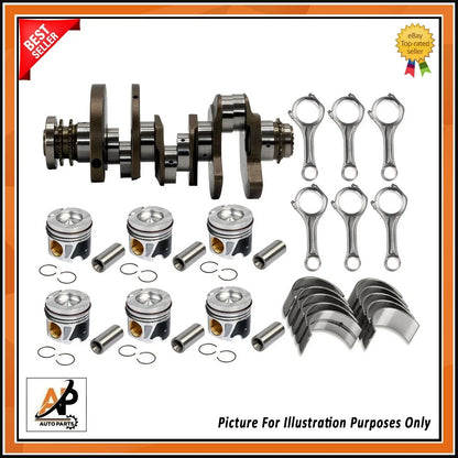 Crankshaft with Engine Rebuild Kit Replacement for Audi Q5 Q7 3.0 TDI (2010–2019)