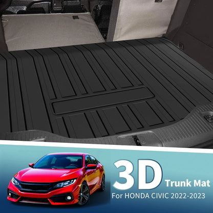 Cargo Liner Rear Trunk Mat for Honda Civic Hatchback (2022-2025) 1 x TPE