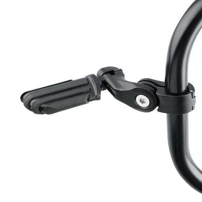 1-1/4" Short Angled Highway Bar Footpeg Mount for Harley Touring