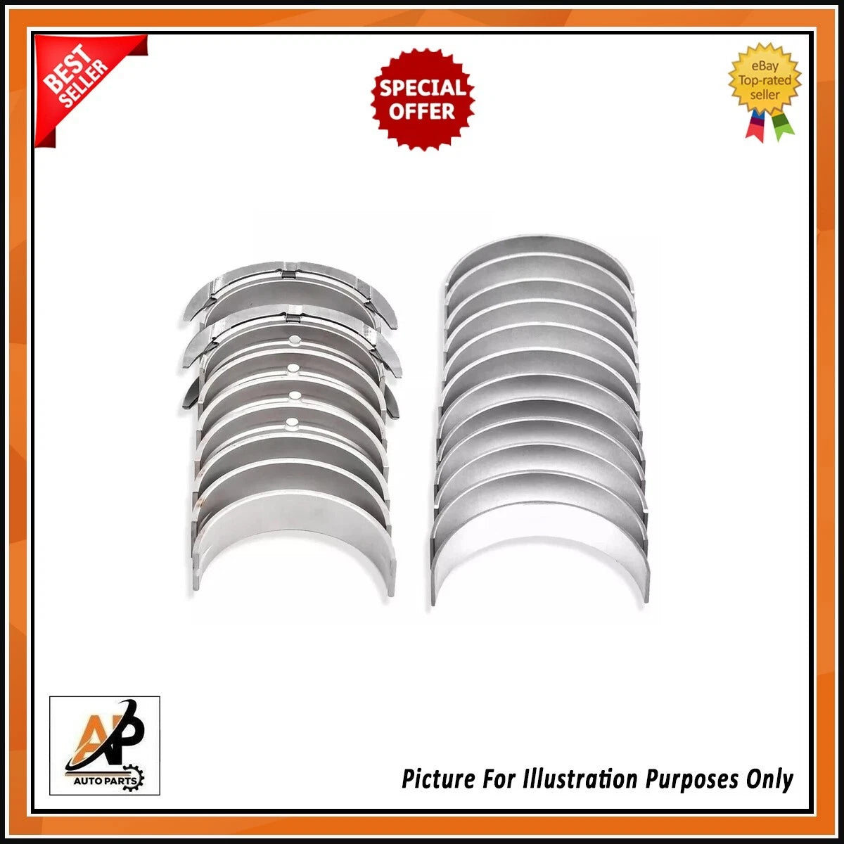 Engine Bearings Replacement for Jaguar Land Rover 306DT 3.0 TDV6 (2008–2019)
