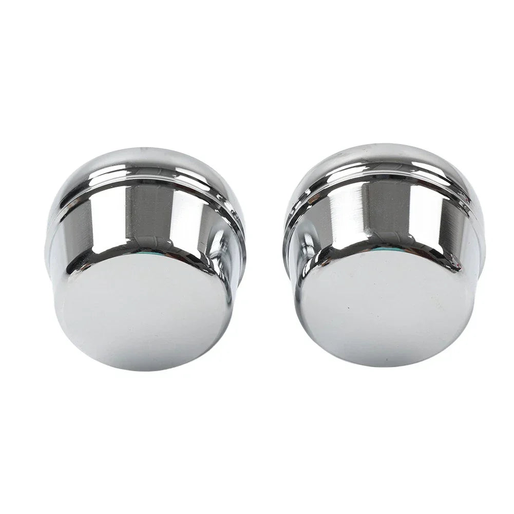 Front Axle Cap Nut Covers for Harley Touring Road King Electra Glide (2000-07)