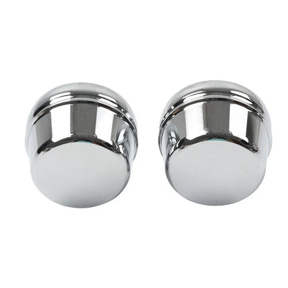 Front Axle Cap Nut Covers for Harley Touring Road King Electra Glide (2000-07)