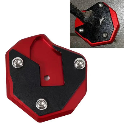 Enlarged Kickstand Pad for SUZUKI HAYABUSA GSX1300R (2008-2021) Red