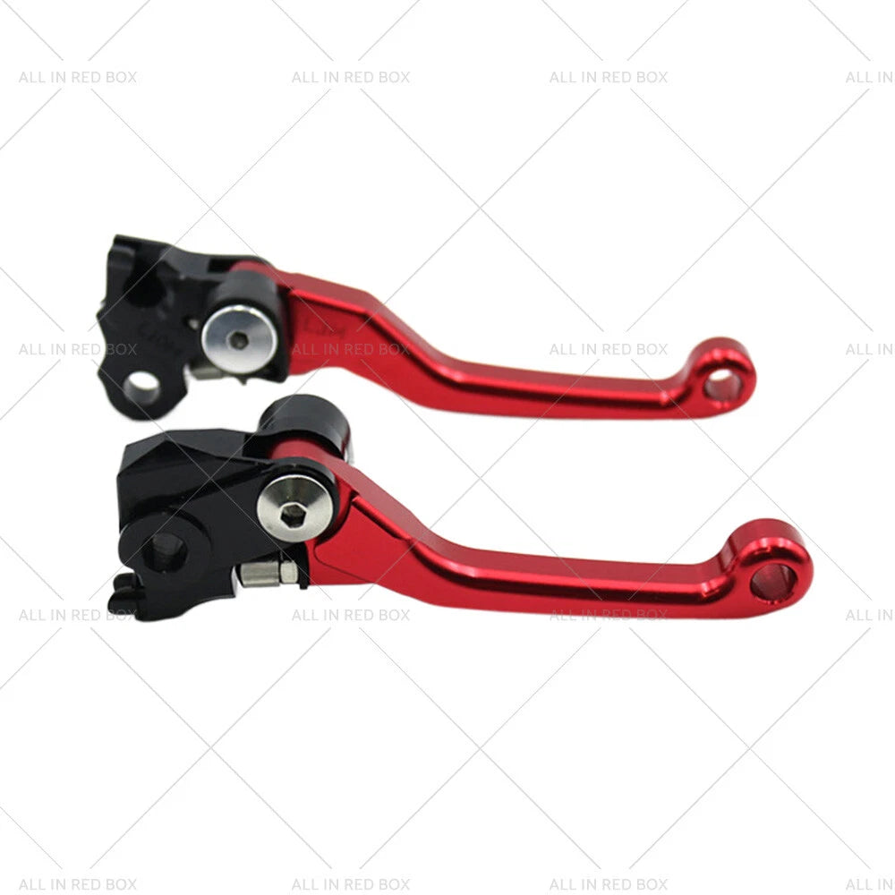 Red Pivot Brake Clutch Lever for Honda CRF250R CRF450R (2007-2012)