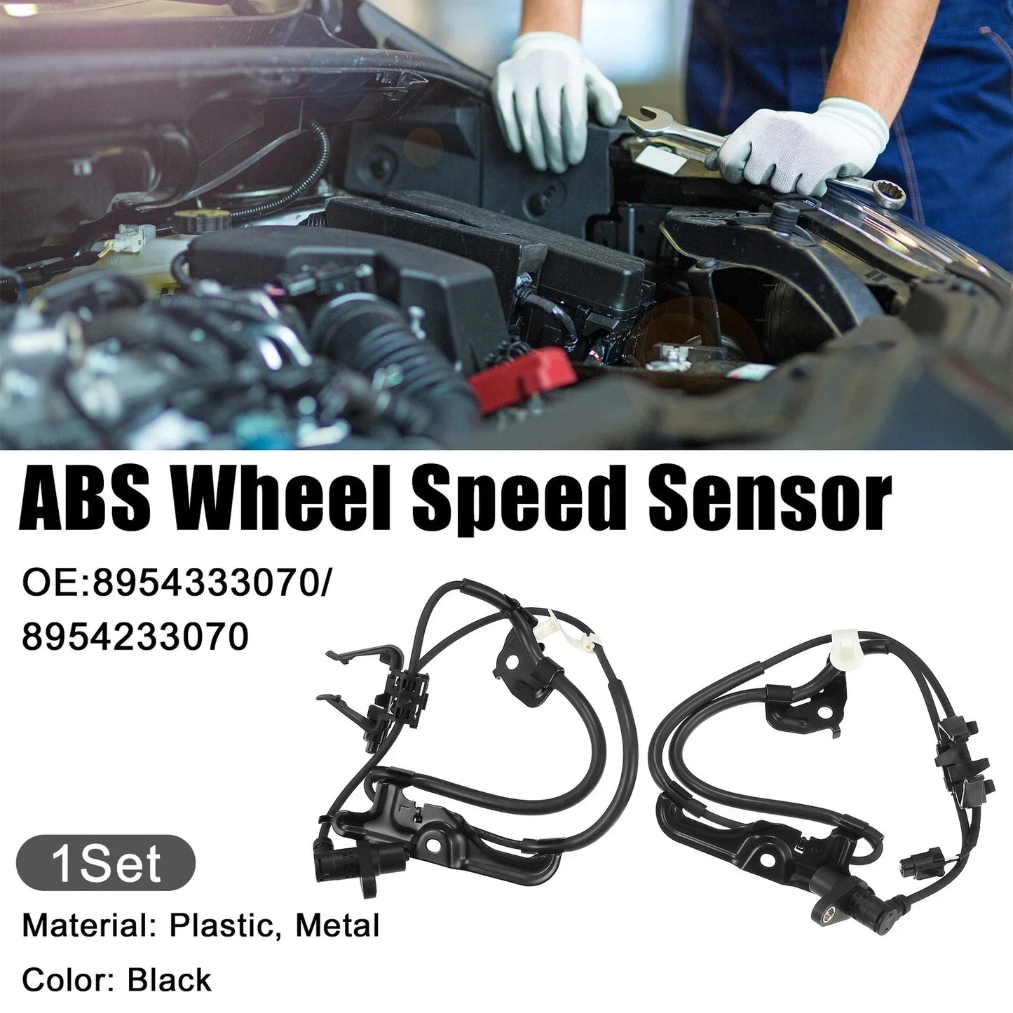 Front Left Right ABS Wheel Speed Sensors for Toyota Camry (2012-2023)