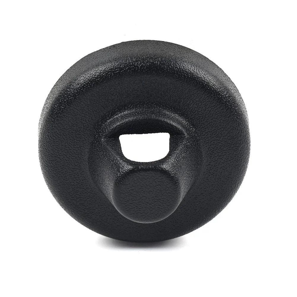Black Radio Antenna Mount Base Cover for Jeep Wrangler JK JL Gladiator JT