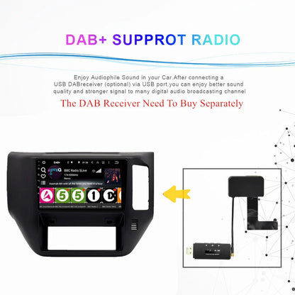 9'' Car Stereo Radio GPS for Nissan Patrol GU (2004-2015)