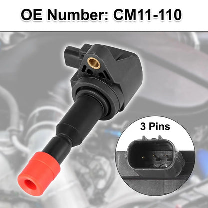 4pcs Ignition Coils for Honda Fit (2007-2008)