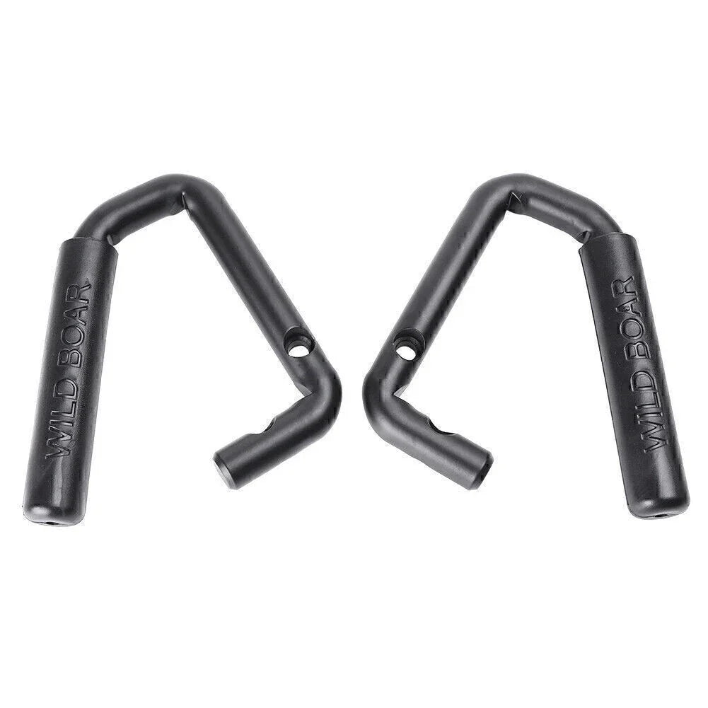 Textured Front Grab Bar Handles for Jeep Wrangler JK/JKU (2007-2017)