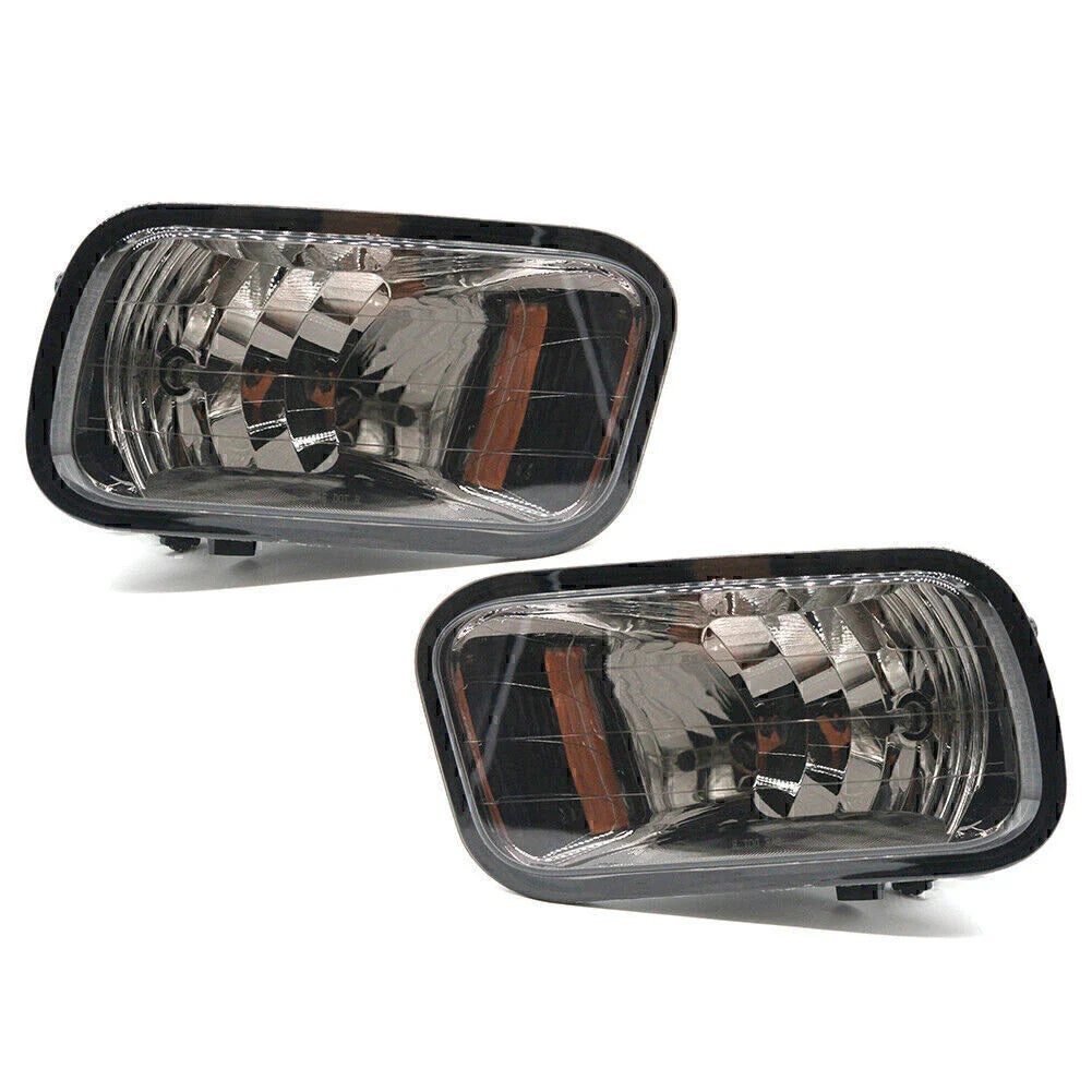Black Front Fog Light Lamps  For Dodge Ram 1500 2500 3500 (2009-2012)