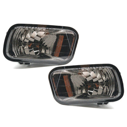 Black Front Fog Light Lamps  For Dodge Ram 1500 2500 3500 (2009-2012)
